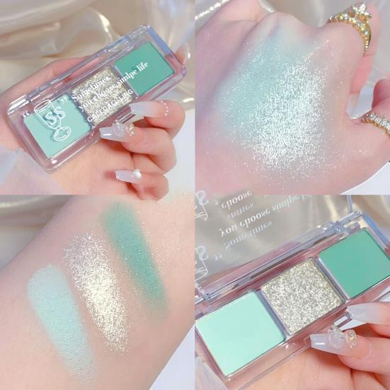 Cheap Wear Pearlescent Waterproof Paste Fitly Safe Eye Makeup 3 Colors