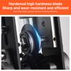 Automatic Wire Stripping Machine 0.04""-0.98"" Copper Stripper for Drill 2 Cable Inlets Height
