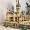 Non-Toxic Creative Medieval Magic Movie Castle School Moc Micro Bricks Architecture Palace Model Birthday Christmas Halloween Gifts