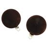 Velvet For Christmas Ornaments 12PC for Tree Mantle and Window Decoration