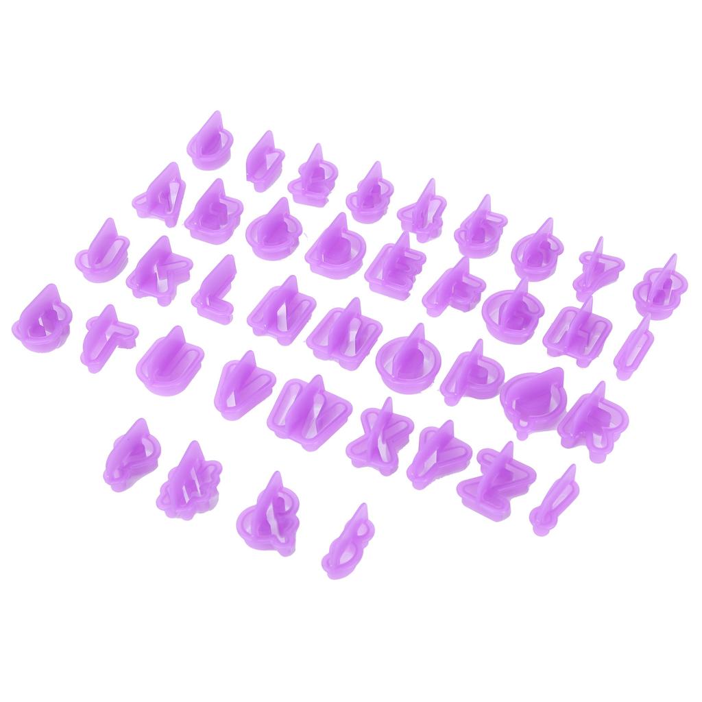 40 ks DIY formy na sušenky s abecedním číslem, sušenky, čokoládové řezačky, formy na pečení, příslušenství