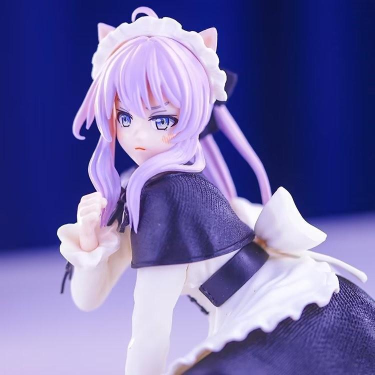 Magical Ear Cat Maid Irina Grey Anime Figure Stunning Pvc Collectible Model