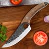 1.5mm Thick Stainless Steel Boning Knife Sharp Dividing Knife Carving Knife Special Kitchen Knife Dicing and Boning Multi-purpose Knife
