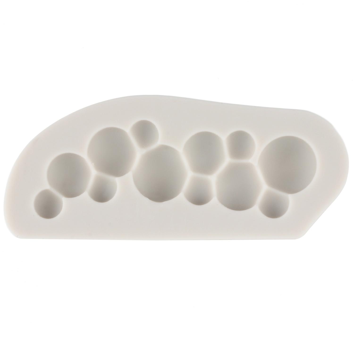 

3D жемчужная форма для помадки, жемчужная полусфера, шоколадные силиконовые формы для украшения сахарного торта, топпер для кексов, конфеты, полимерная глина, формы для пасты для жевательной резинки белый