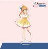Anime Acrylic Stand Action Figure Toy The Demon Girl Next Door PVC Acrylic Stand Machikado Mazoku Desktop Stand Model Toy Gift