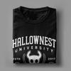 Hallownest University Hollow Knight Silksong T-Shirts Herren Baumwolle Vintage T-Shirt Rundhals T-Shirts Kurzarm Tops Geschenk
