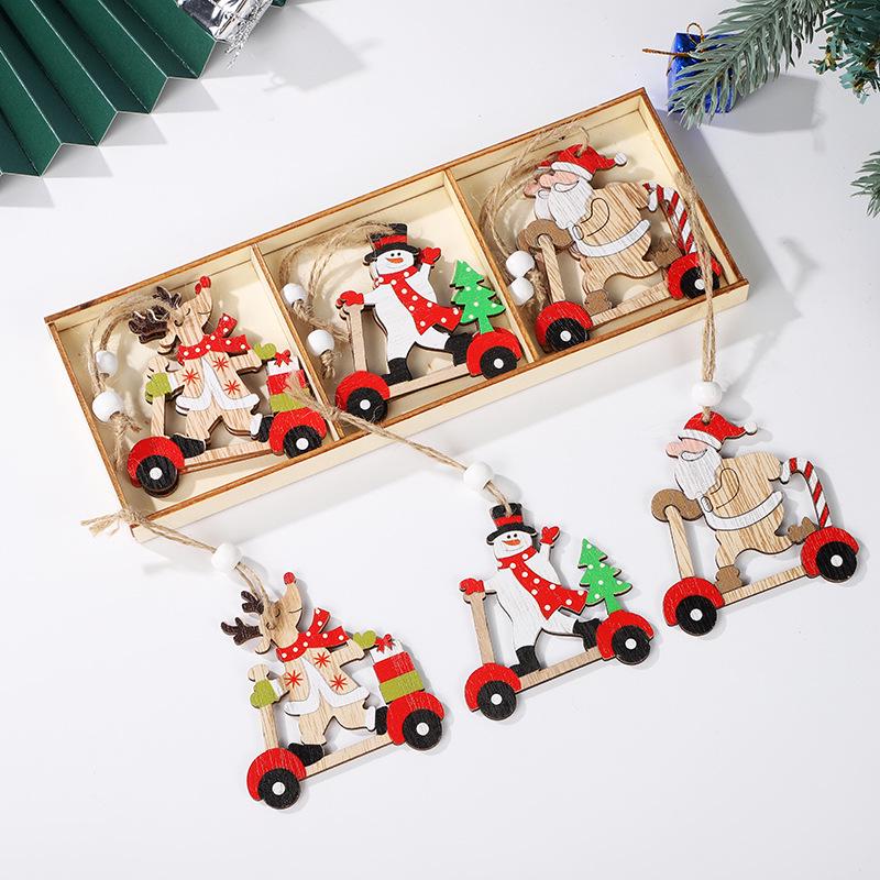 Christmas Cartoon Ornaments: Cute Santa, Snowman, and Reindeer Decorations for Kids