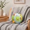 1/3Pcs Squeaky Dog Plush Toy with Built-in Bell, Soft Stuffed Ball Hanging Dog Training Toy, Interactive Pet Chew Toys for All Breeds