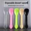 ZISIZ Disposable Plastic Mini Spoons