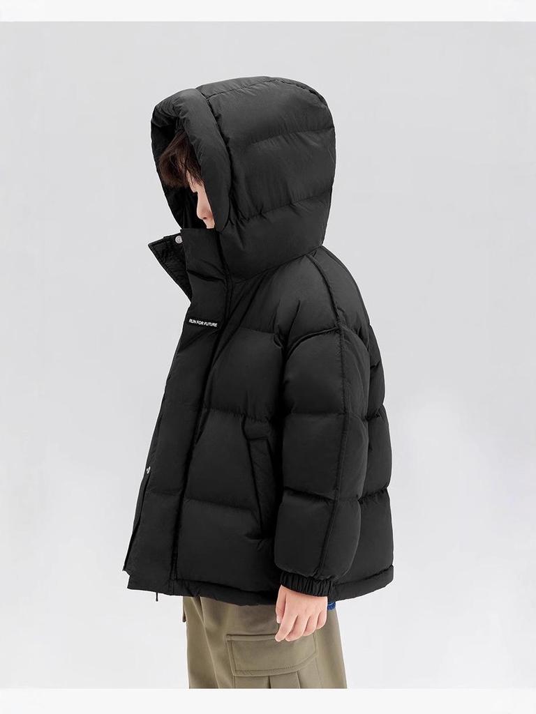 2025 New Kids' Thick Warm Down Jacket - Korean Style for Boys and Girls