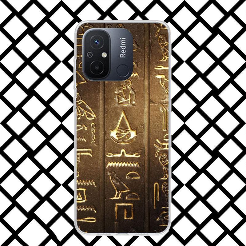 Egypt Nefertiti Anubis Pharaoh Phone Case for Xiaomi Redmi 14C 13C 13 12C 12 10C 10 10A 9C 9 9A 9T 8 8A 7 7A 6 Pro 6A K70 K40 So