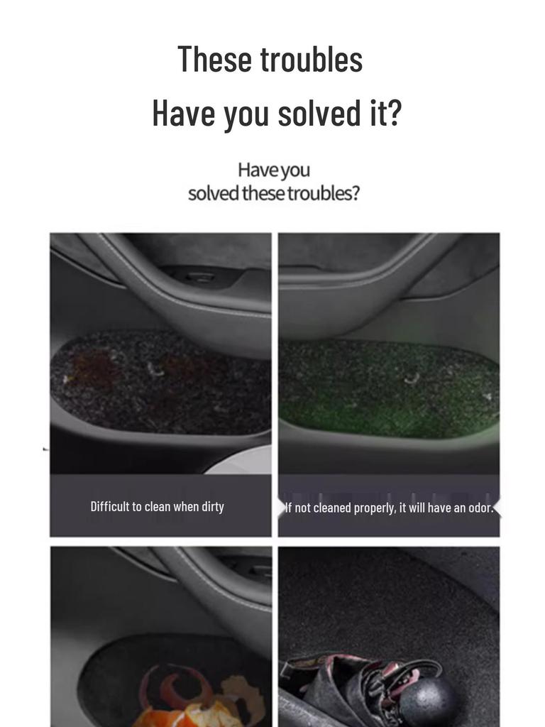 Tesla Model Y Facelift NAPA Auto-Türschlitz-Aufbewahrungsmatte - Dekoratives Zubehör