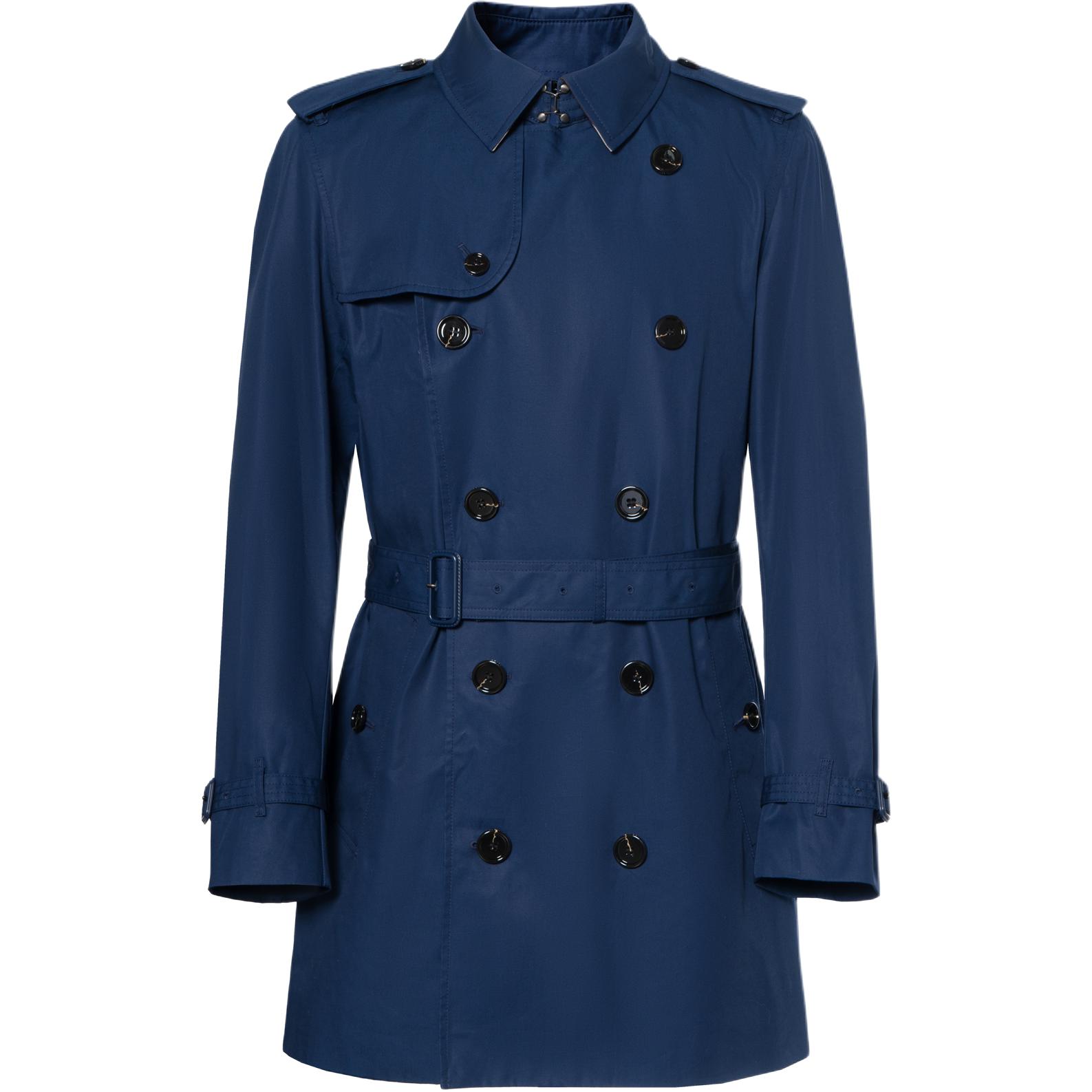 Burberry SS25 Trench Coat Men`s Blue