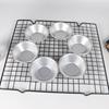10 PCS Tart Pans Mini Molds Pastry Mold Aluminum Alloy Material Eggs Tart Molds Small Cupcake Mold Gift for Baking Lover
