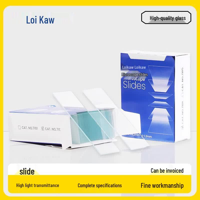 Leigu Lab Microscope Slides 50 Pcs/Box