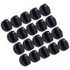 20PCS 8mm Universal Kitchen Range Control Knob ABS for Gas Stove Microwave Oven Water Heater
