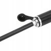 Shrader Presta tire pump with hose, aluminum bottle mount