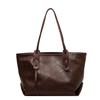 Premium Sense Large-capacity Bag Women's Tide Portable Autumn and Winter Fashion Tote Commuter Class Shoulder Bag