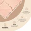 Muslin Blanket Desert Rose Baby [Crane Baby] 6-layer CON-CBMB-3276