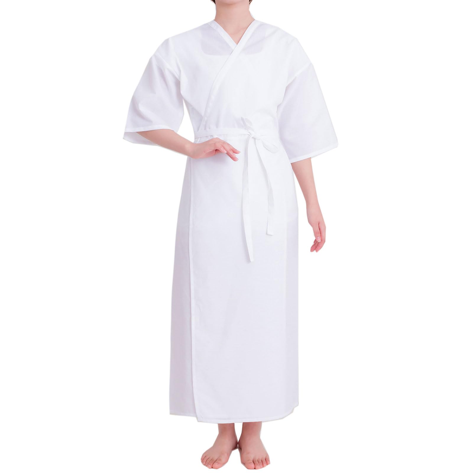 

Undergarment Kimono Japanese Underwear Inner [HOHO AYUMU] [White (Plain)] [Free]