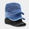 Denim old retro simple light board military hat men's and women's tide street fashion tooling hat outdoor sports visor