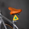 1Pcs Safety Warning Reflective Triangle Sign with Spring Hook Hanging Tag  Night Cycling Riding