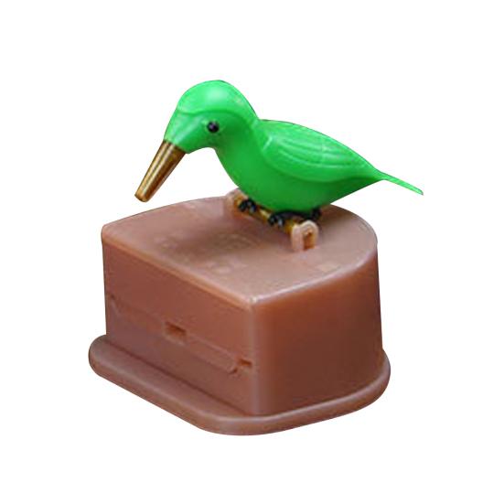 New Bird Toothpick Container Automatic Toothpick Dispenser Holder
