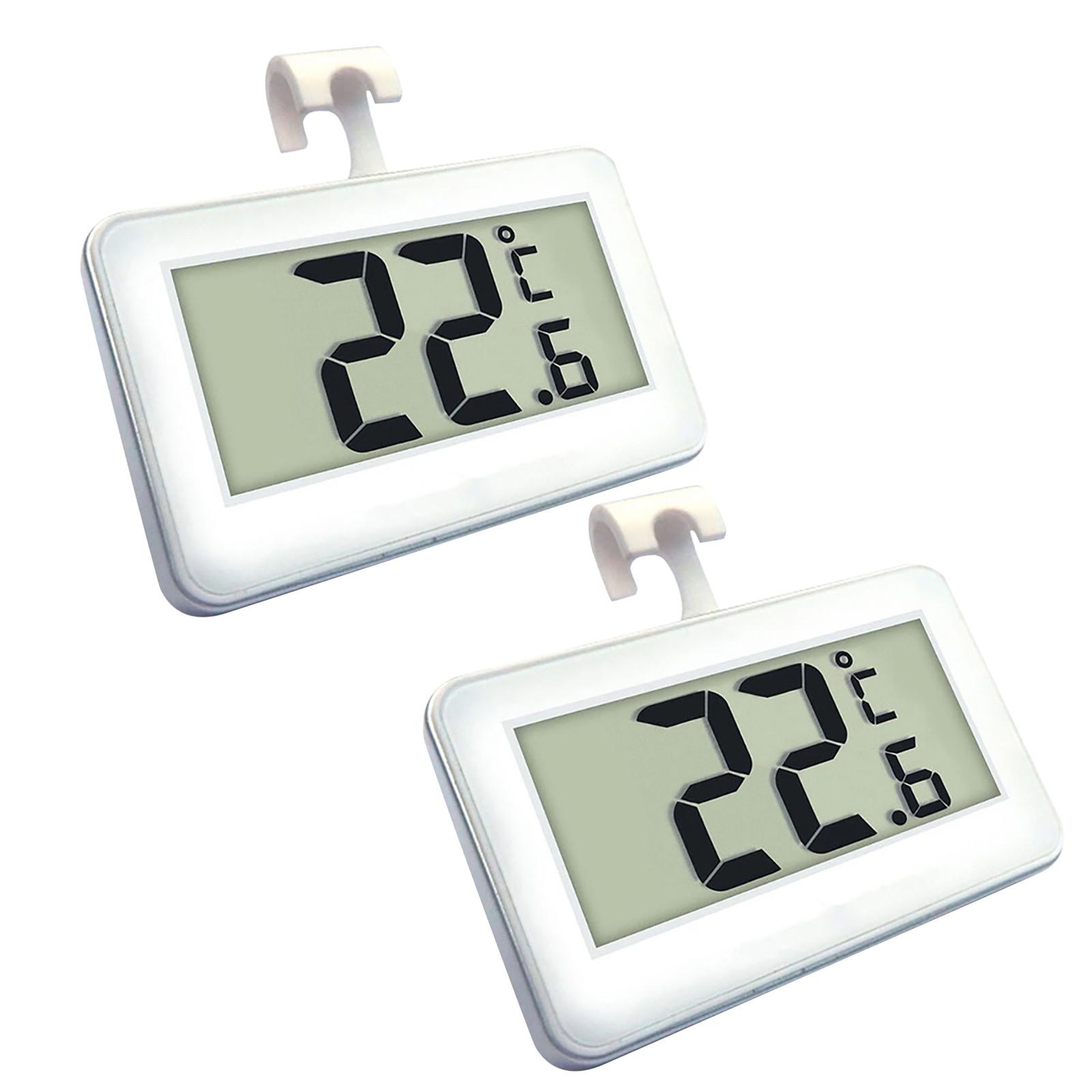 

2шт ЖК-цифровой монитор холодильник с морозильной камерой, бытовой белый