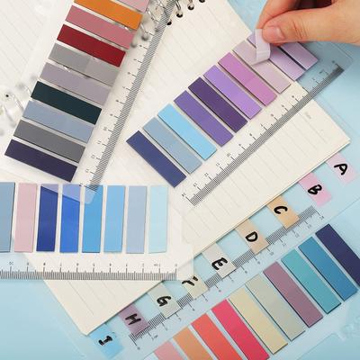 60colors Sticky Note Self-Adhesive Memo Pad Bookmarks Portable Index Sticker Classification Paper Marks Office Supplies