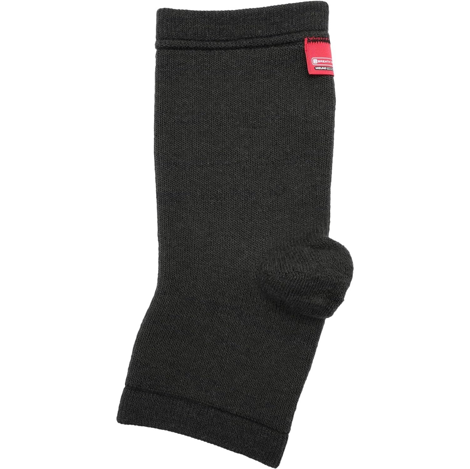 

Mizuno Breath Thermo Supporter for Pack of and One Size Fits Most Ankles, 2, Moisture-Wicking Heat-Generating, C2JSA604, Black, (Ankle Circumference чёрный