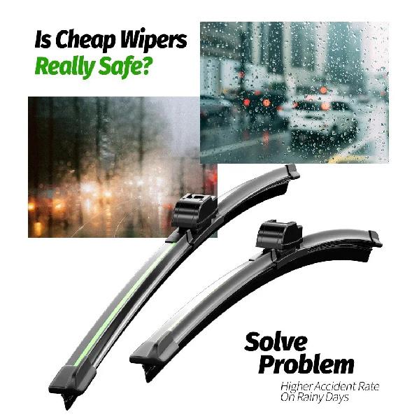 For Citroen C3 Picasso 2011-2017 24"+16"+11" Front Rear Wiper Blades Windshield Windscreen Window Cutter Accessories 2016 2017