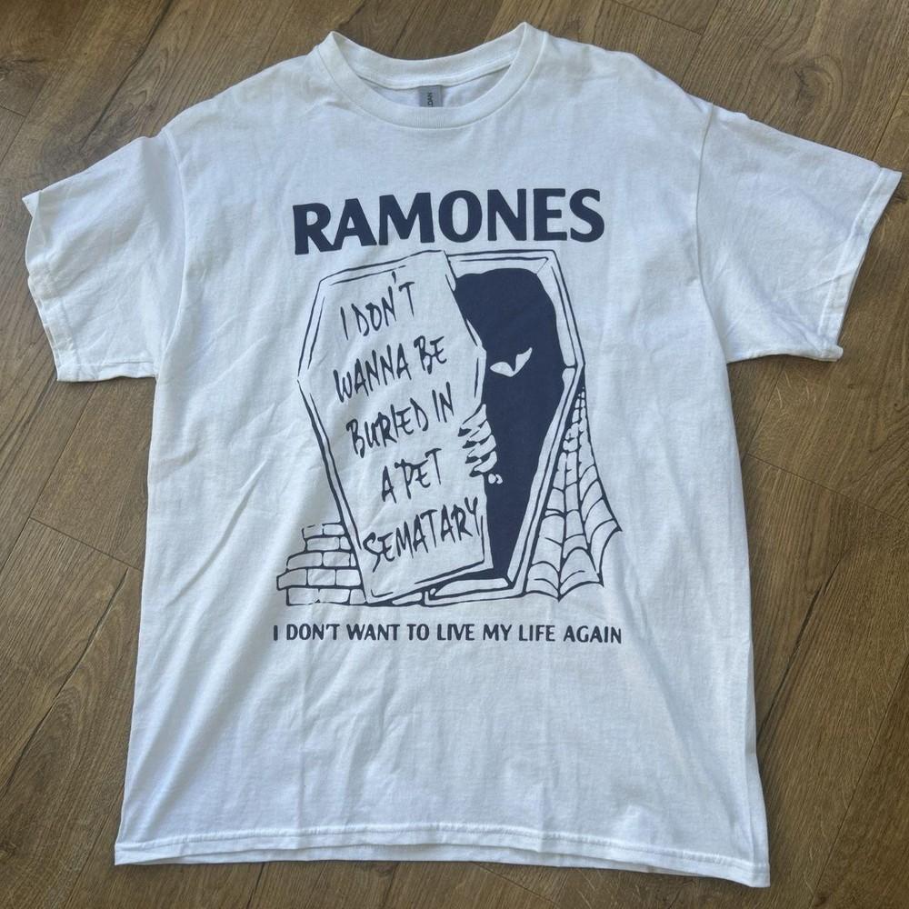 Я не хочу жить этой жизнью Футболка The Ramones Pet Sematary VK03570 Унисекс XXL