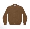 Kawaqiu 2023 Wool Cardigan Sweater, Macaron Color Sleeves, Red Heart Design