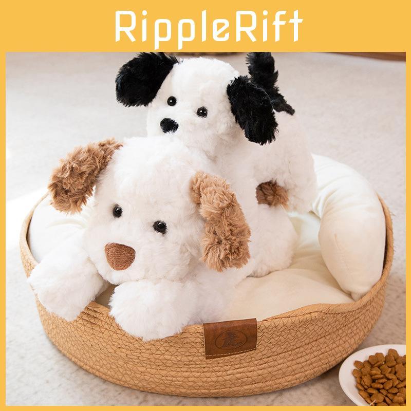 Plush Dog Lying Toy Cartoon Stuffed Animal Doll Bedroom Decoration Gift Kids