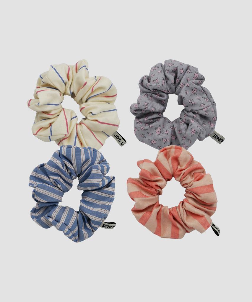 Jo'S Lounge Mini Doughnut Scrunchie (Set Of 3) 10