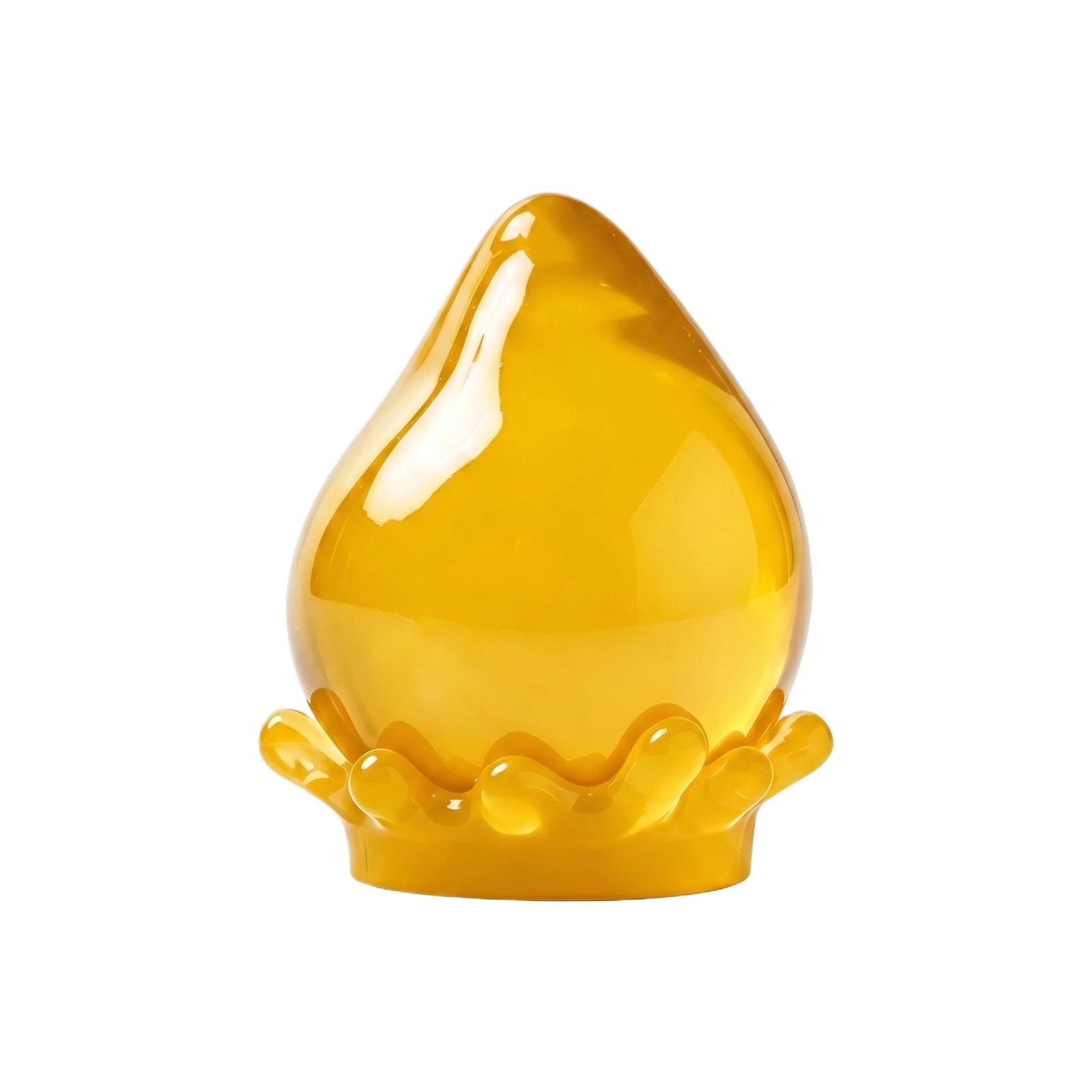 

This Maltose Dreamy Water Droplet Toy Is A Magical, Smooth, And Tactilely Comfortable Sensory Toy With Sparkling Stuffing. One Size жовтий