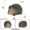 Solid Chameleon & Animal Model Toy for Kids: Lizard, Anteater, Hedgehog, Squirrel Ornament