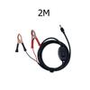 1/1/1m 11-18V Alligator Clip To DC Power Cable 16AWG Wire For Starlink Mini  with Built-in Switch For Starlink Mini Accessories