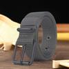 Men Webbing Belt Needle Buckle Nylon Belt with Adjustable Holes Extend Students Jeans Band Sports Strap