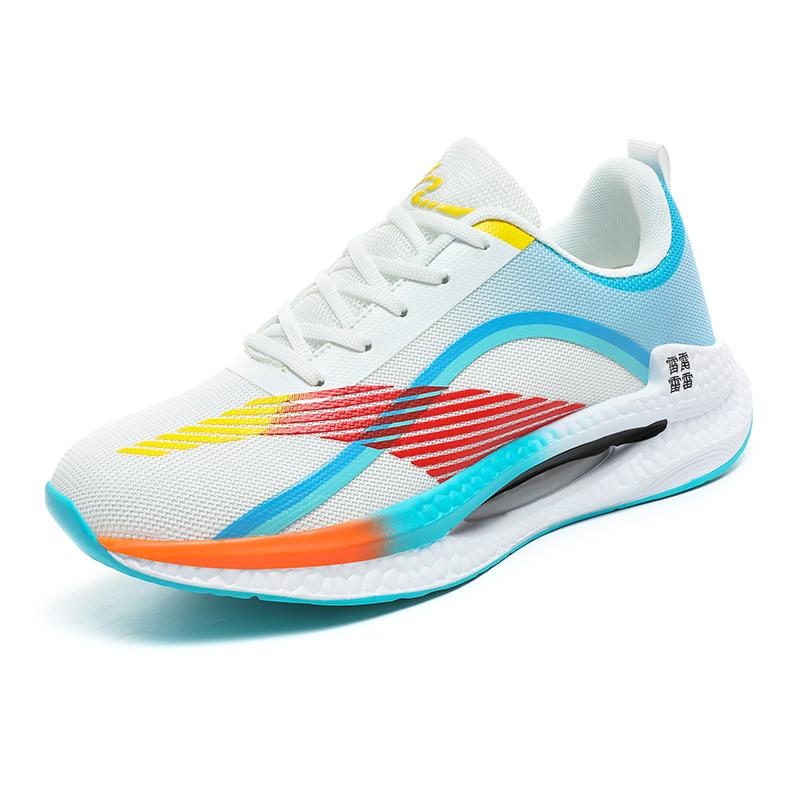 Middle distance running shoes Men's shoes Junior ultralight sneakers arch foot air cushion shoes Students outdoor sneakers men