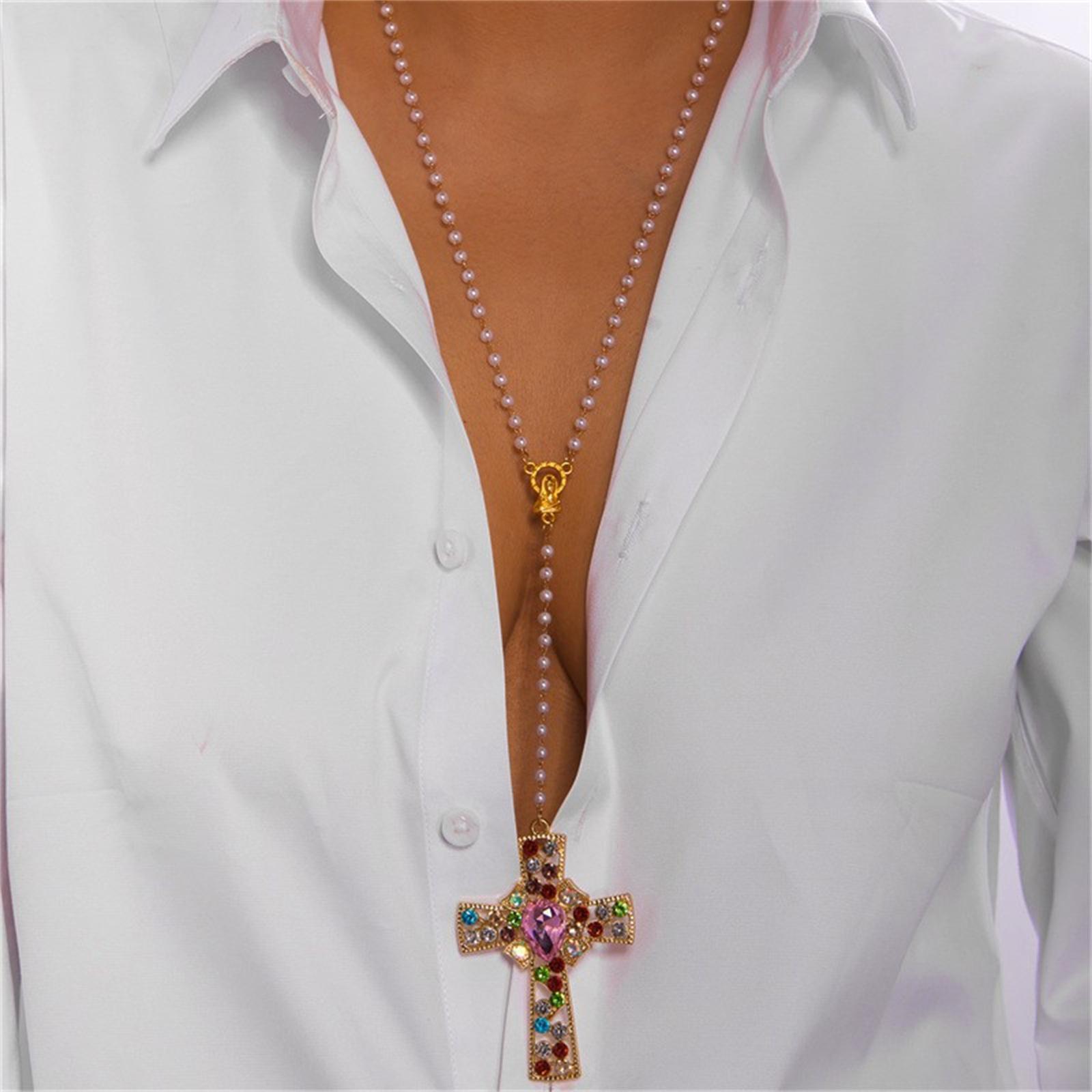 

Красочное бисерное ожерелье для женщин – Золотистое Y-образное эффектное ожерелье-подвеска, Разноцветные украшения, Фестивальные бохо-аксессуары one size