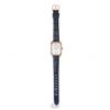 Used EMPORIO ARMANI Women's Watch Octagon Navy Emporio Armani Watch Analog Leather AR11466