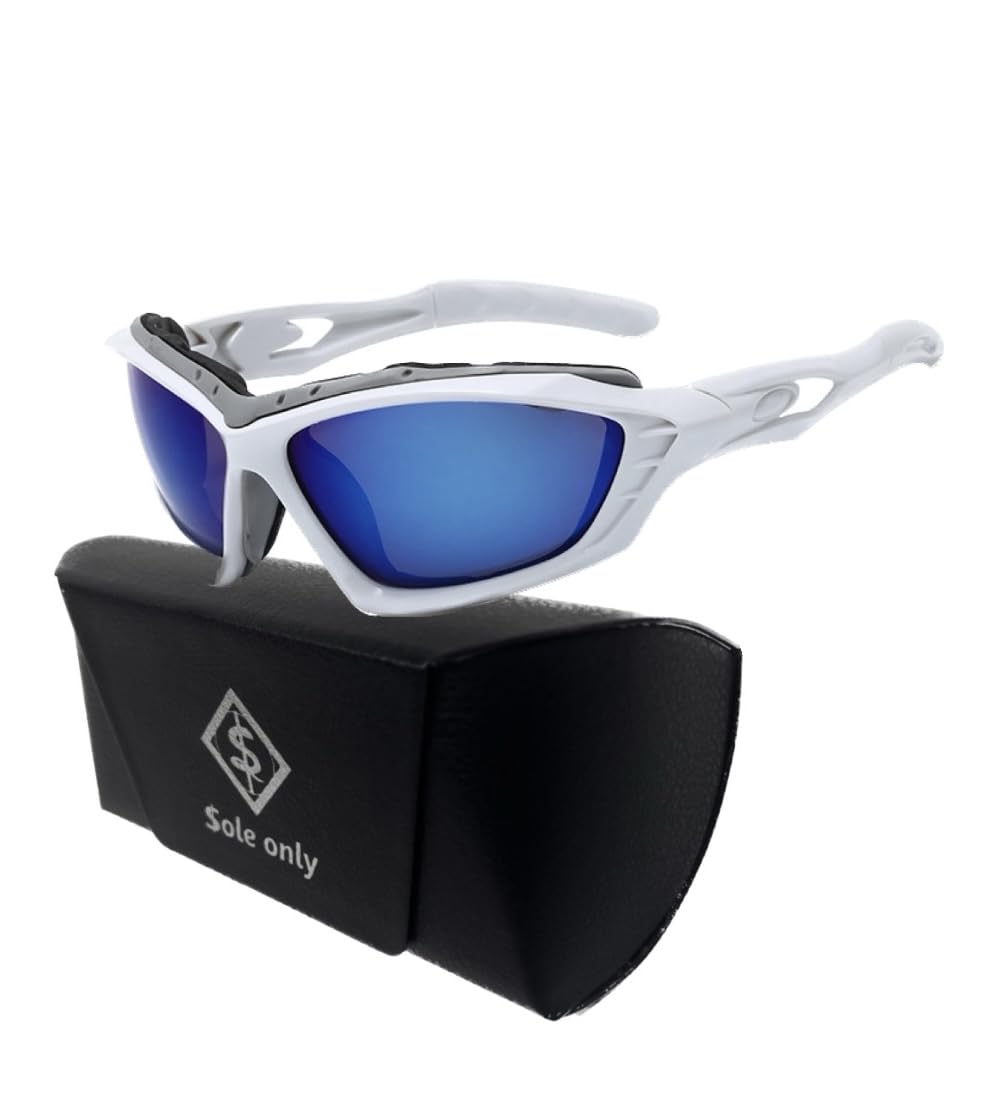 

Sole Only Men s Sports Sunglasses with Case, UV400 Protection, Popular for Fishing, Driving, Cycling, Mountain Climbing, Running, Golf, and Other