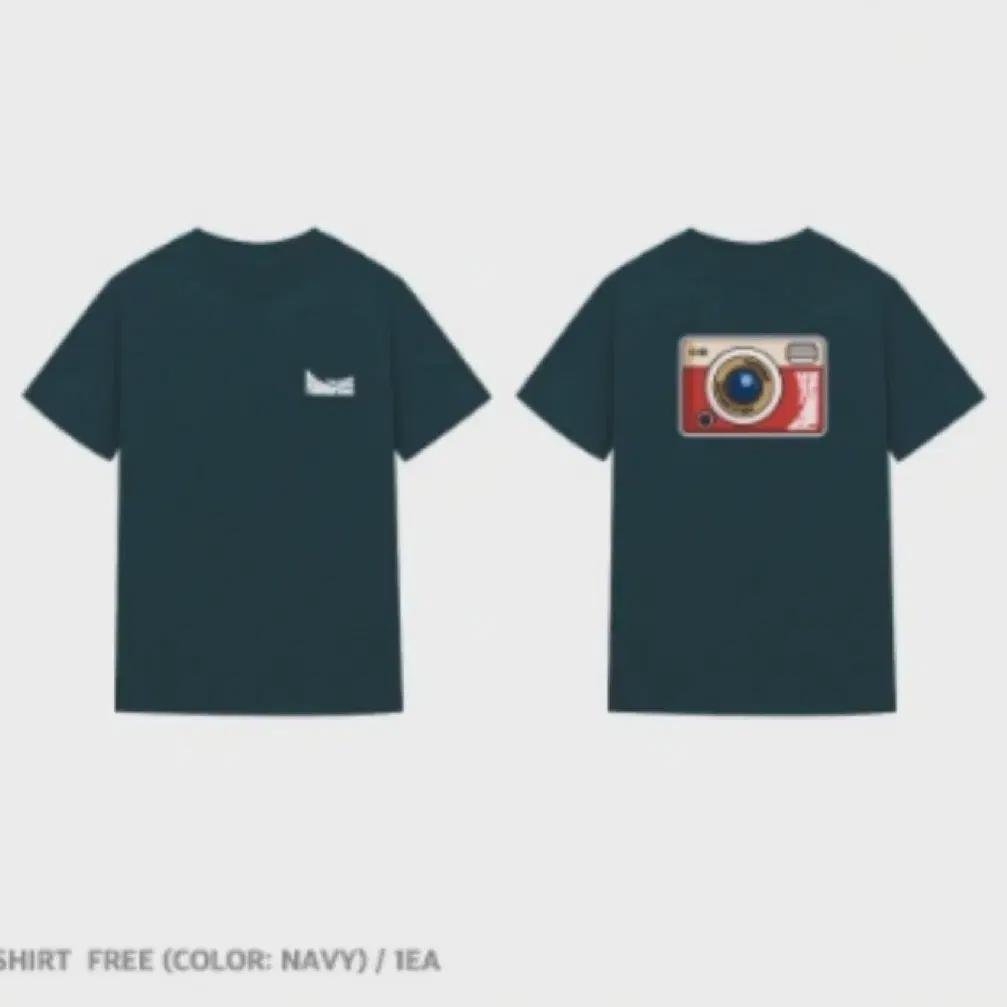 

Футболка с надписью «Yunha 7th Fan Meeting Goods»