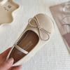 Kids' Cute Bow Mary Jane Flats Girls' Soft Sole Ballet Shoes Toddler Princess Dress Shoes for Wedding Party School Daily Wear