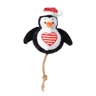 Pinguin Hund Quietschspielzeug