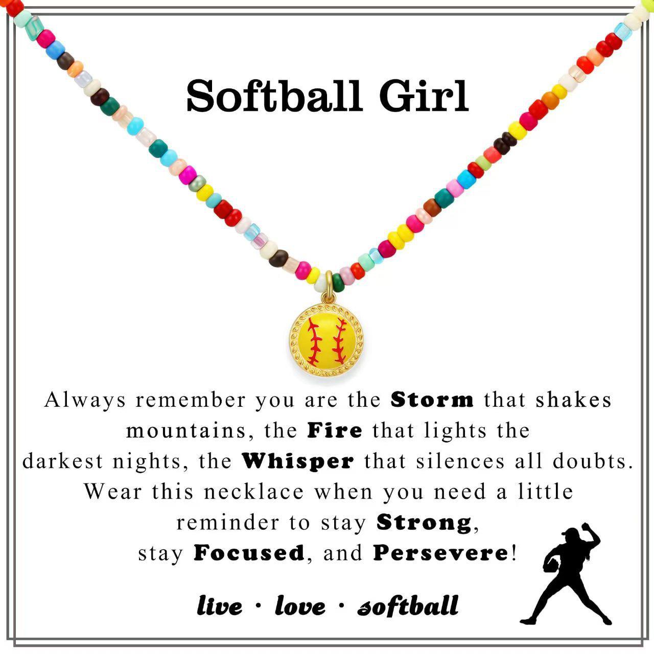 14K Gold Cross World Cup Beaded Sphere Necklace - Sports Football Volleyball Pendant Silver