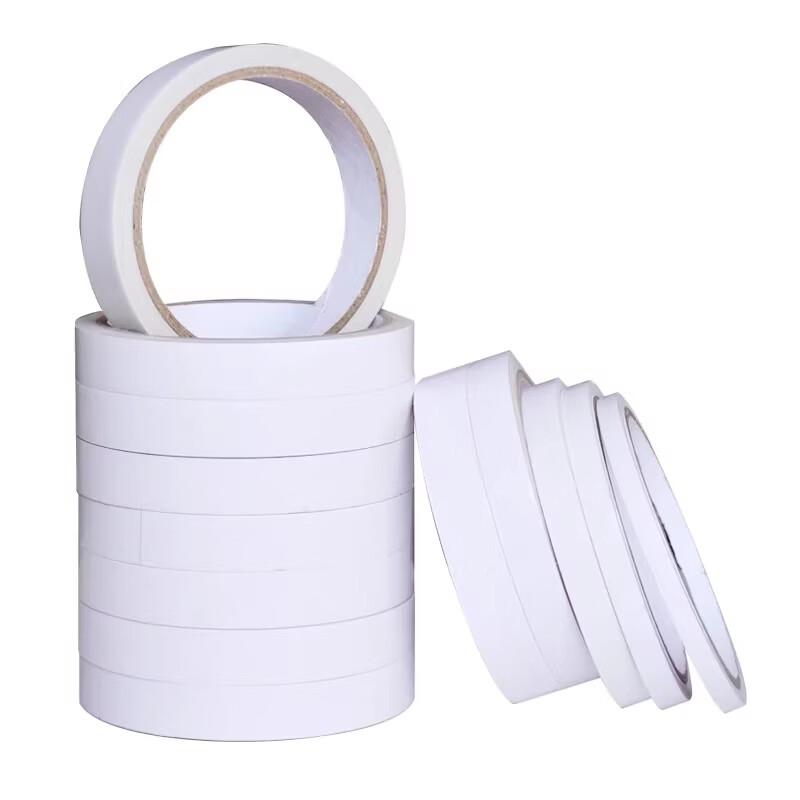 Miaojiayi High-Adhesion Hand-Tearable Double-Sided Tape - 9 Rolls
