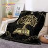 Tree of Life Nature Viking Yggdrasil Norse Soft Flannel Blankets,Throw Blanket Comfortable Blanket for Picnic Beds Home Bedroom