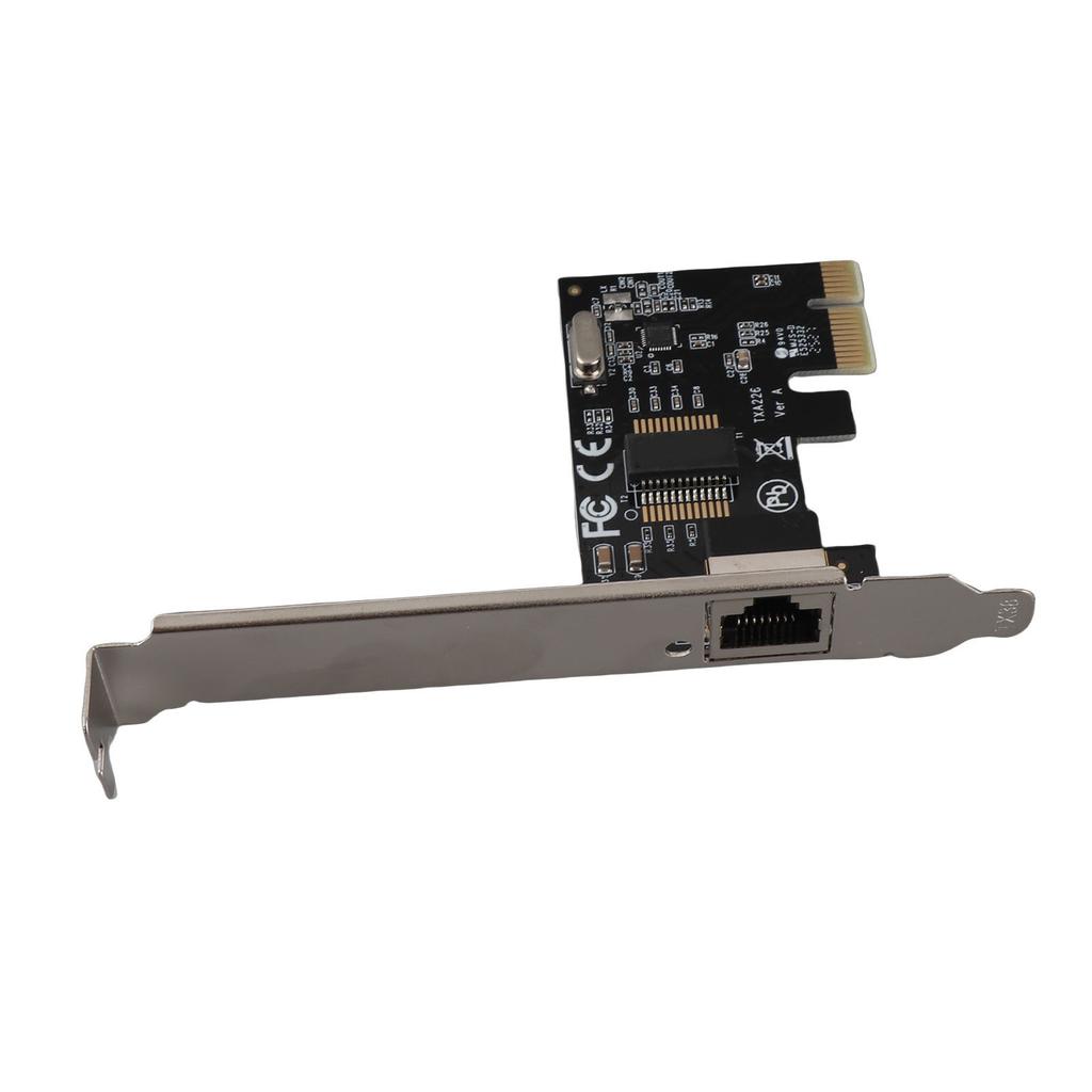 PCIe Netzwerkkarte 10 100 1000Mbps Auto-Negotiate Halb/Vollduplex Gigabit-Ethernet-Karte für Computer-Server